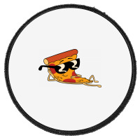 Pizza Steve Cool Cartoon Round Patch | Artistshot