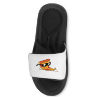 Pizza Steve Cool Cartoon Slide Sandal | Artistshot