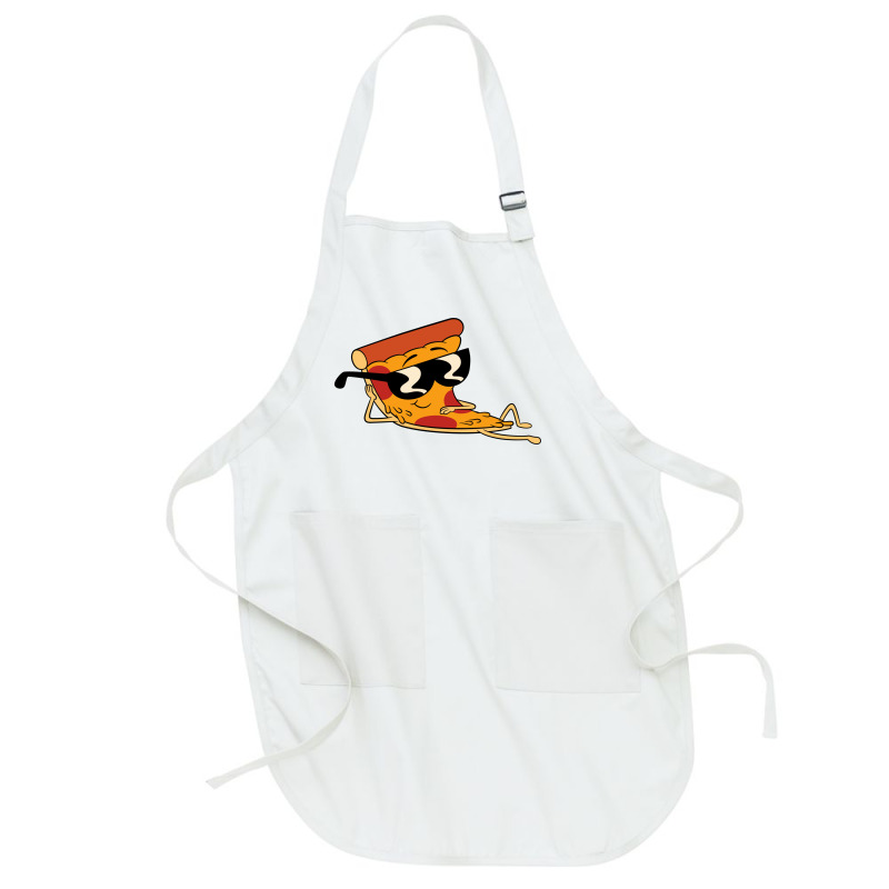 Pizza Steve Cool Cartoon Full-length Apron | Artistshot