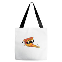 Pizza Steve Cool Cartoon Tote Bags | Artistshot