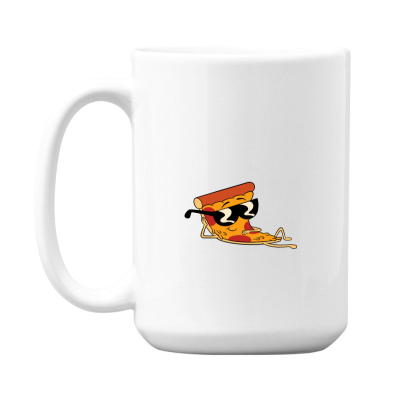 Pizza Steve Cool Cartoon 15 Oz Coffee Mug | Artistshot