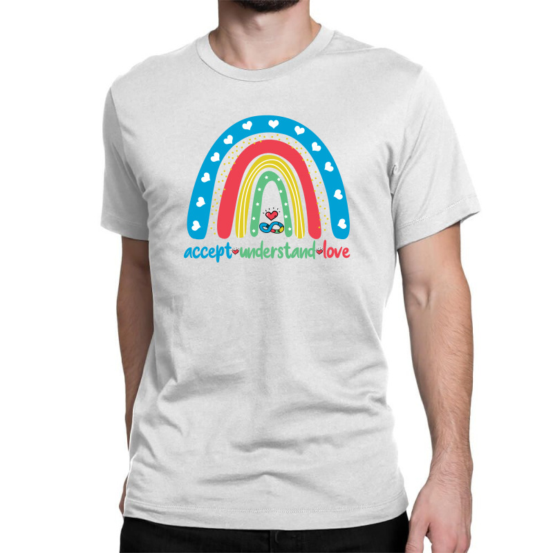 Autism Accept Understand Love Classic T-shirt | Artistshot