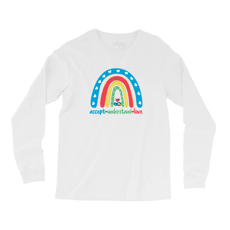 Autism Accept Understand Love Long Sleeve Shirts | Artistshot