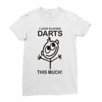 Darts Player Ladies Fitted T-shirt | Artistshot