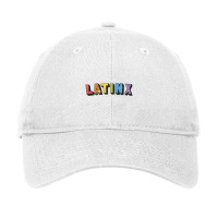 Latinx Original Retro Style Design Adjustable Cap | Artistshot