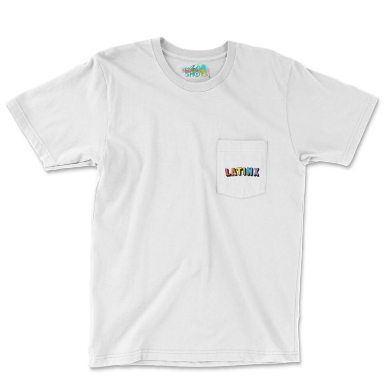 Latinx Original Retro Style Design Pocket T-Shirt by bedaopini | Artistshot