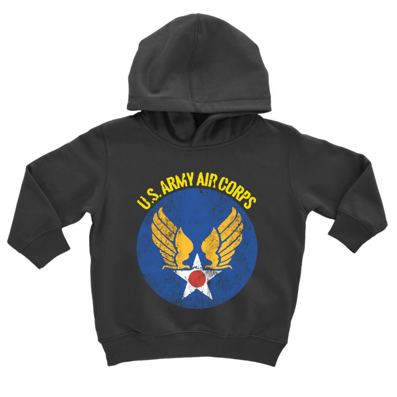 Vintage Army Air Corps Toddler Hoodie by LarizManiz | Artistshot