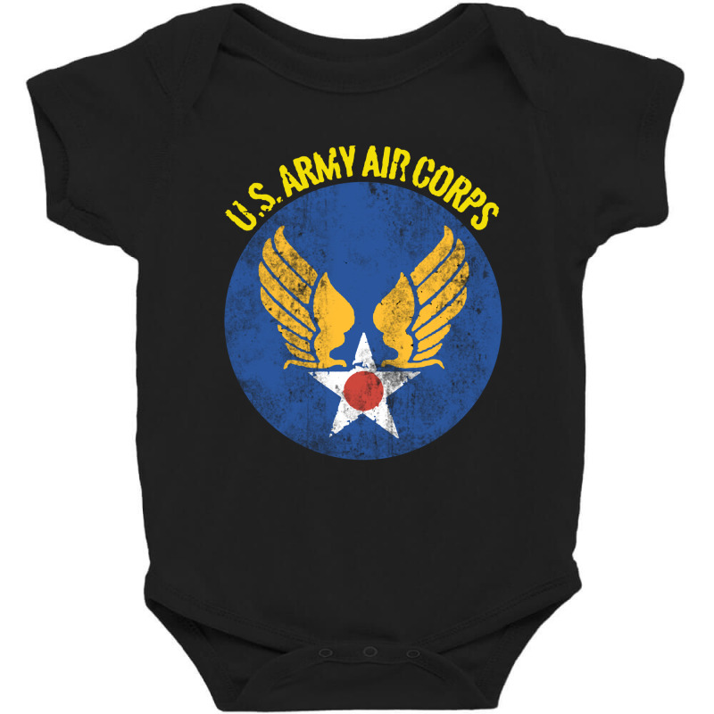 Vintage Army Air Corps Baby Bodysuit by LarizManiz | Artistshot