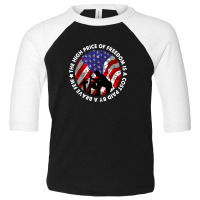 The High Price Of Freedom Is A Cost Paid By A Brave Few Toddler 3/4 Sleeve Tee | Artistshot