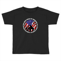 The High Price Of Freedom Is A Cost Paid By A Brave Few Toddler T-shirt | Artistshot