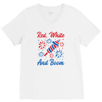 Independence Day Celebration, American Celebration V-neck Tee | Artistshot