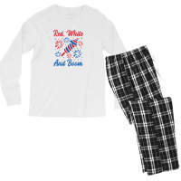 Independence Day Celebration, American Celebration Men's Long Sleeve Pajama Set | Artistshot