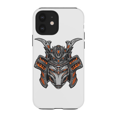 Japanese Red Oni Iphone 12 Case Designed By Warning