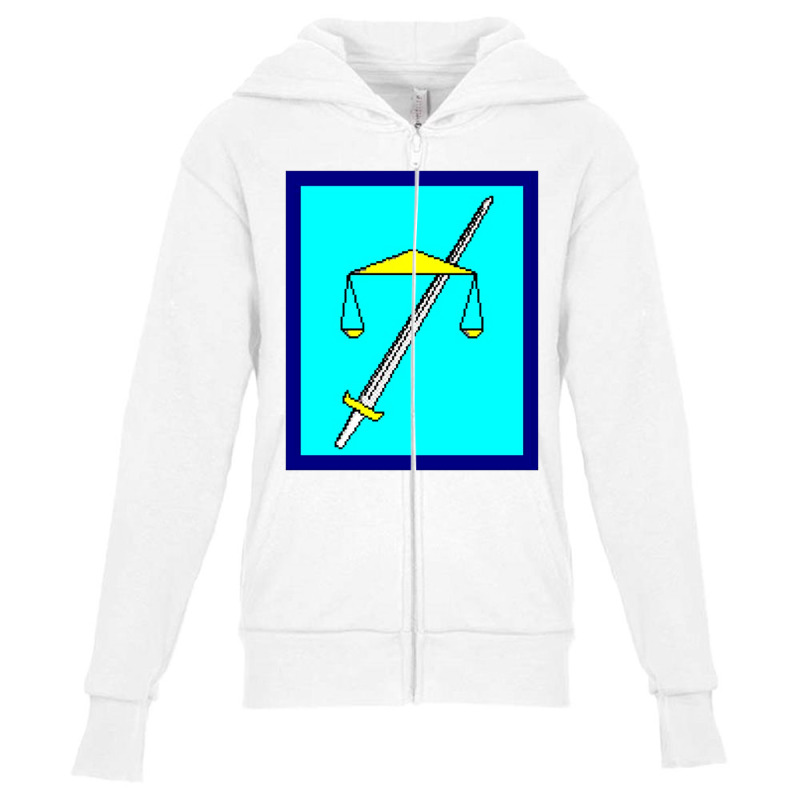 Templeos Youth Zipper Hoodie by GlassKaca | Artistshot