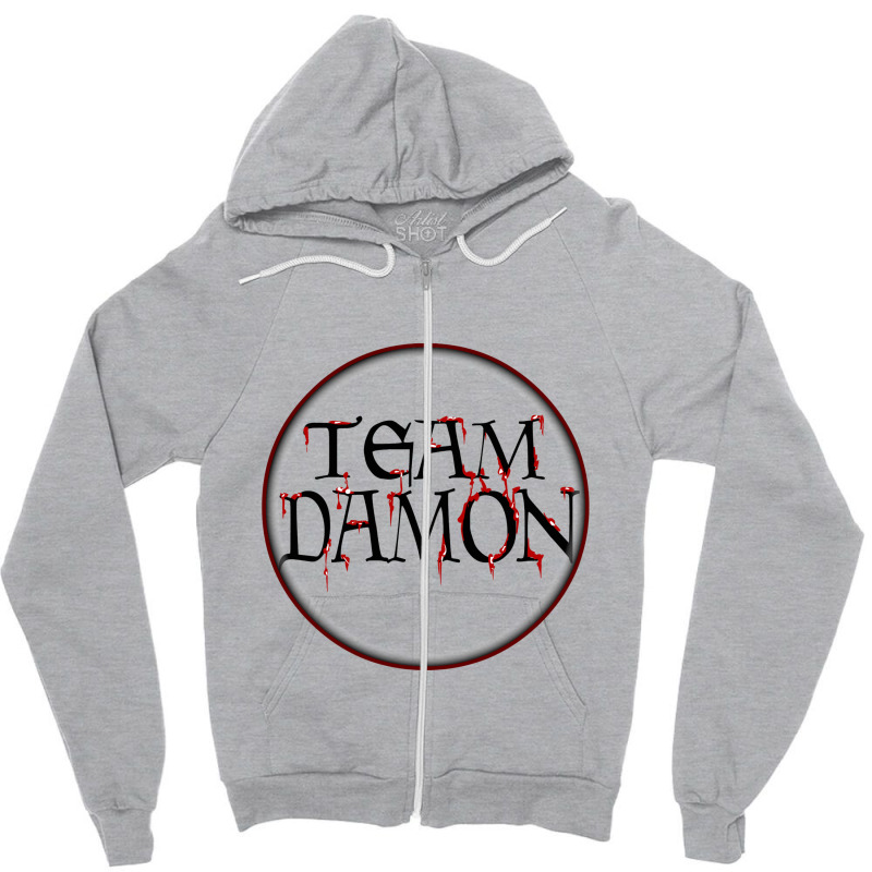 Buy the Damon Graphic Cotton Hoodie