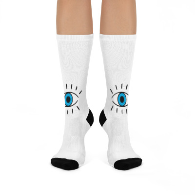 Evil Eye Crew Socks Designed By Warning