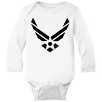 United States Symbol Long Sleeve Baby Bodysuit | Artistshot