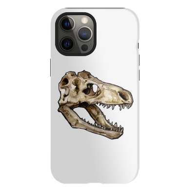 T Rex Dino Skull Iphone 12 Pro Case Designed By Warning