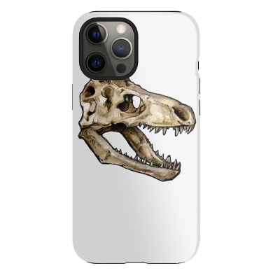 T Rex Dino Skull Iphone 12 Pro Max Case Designed By Warning