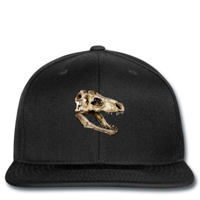 T Rex Dino Skull Printed Hat Designed By Warning