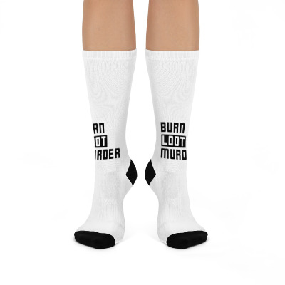 Justice Blm Action Crew Socks Designed By Warning