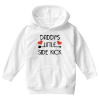 Daddys Little Side Kick Youth Hoodie | Artistshot