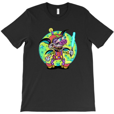 Astro Batty T-shirt Designed By Grider