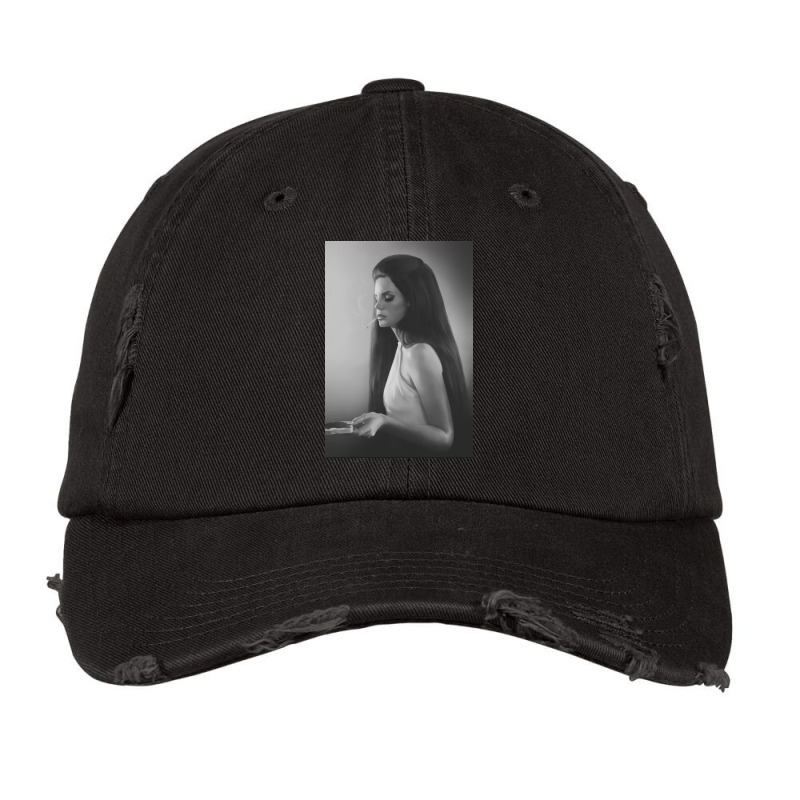 Lana Smooking Vintage Cap by halseymaria | Artistshot