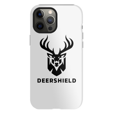 Golden Deer Shield Iphone 12 Pro Case Designed By Warning
