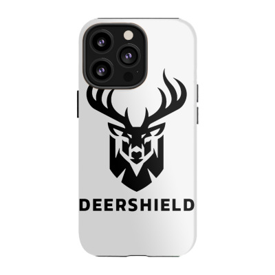 Golden Deer Shield Iphone 13 Pro Case Designed By Warning