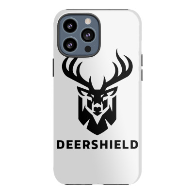 Golden Deer Shield Iphone 13 Pro Max Case Designed By Warning