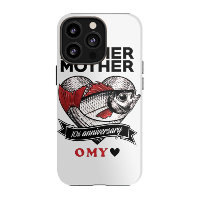 Surprise Mother Fish Iphone 13 Pro Case Designed By Warning
