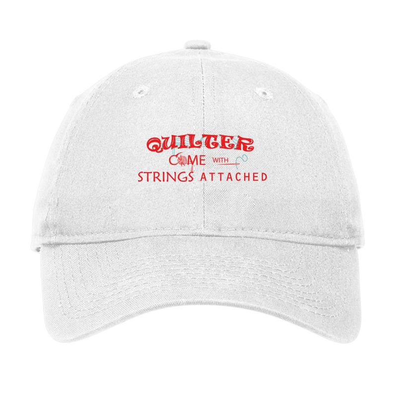 Quilter Come With Strings Attached Adjustable Cap by Occi Art | Artistshot