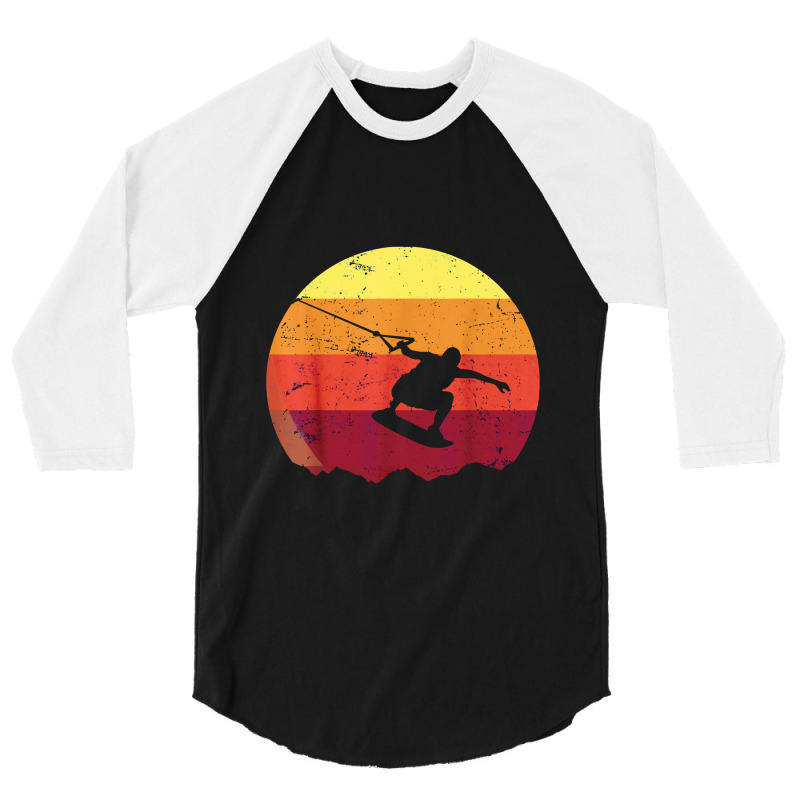 Wakeboard 3/4 Sleeve Shirt | Artistshot