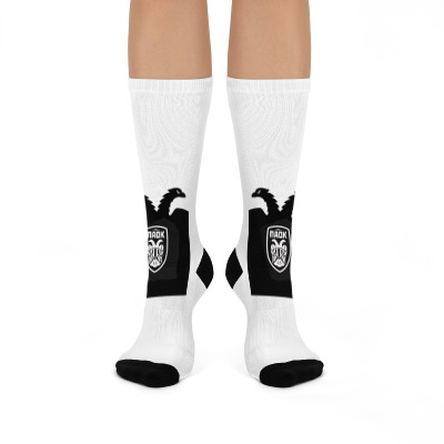 Paok Stadium Crew Socks Designed By Warning