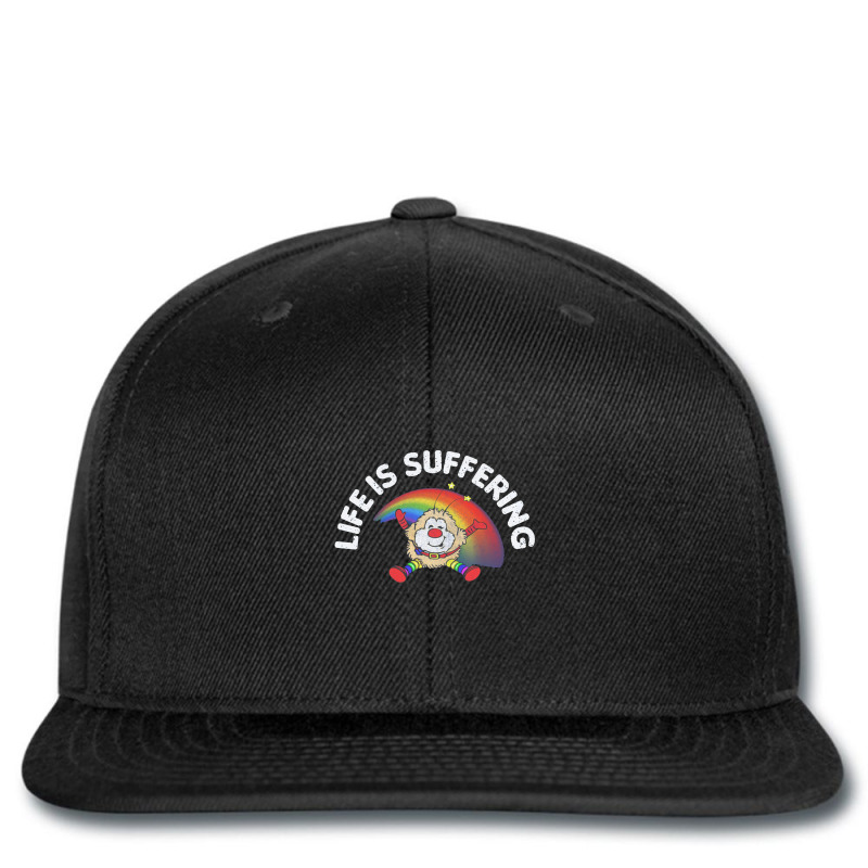 Life Is Suffering,nihilist Rainbow Brite Design,life Is Suffering Printed hat by bedaopini | Artistshot