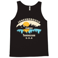 Jonesborough Tennessee Souvenir Mountain Sunset River T Shirt Tank Top | Artistshot