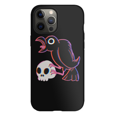 Crow Bird Cute Iphone 12 Pro Case Designed By Warning