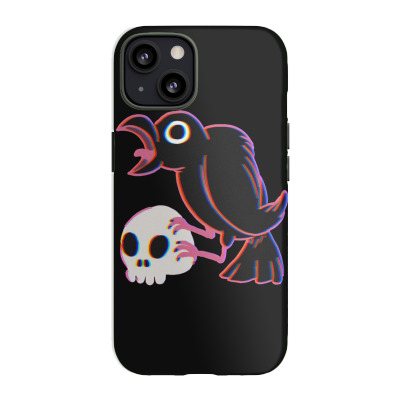 Crow Bird Cute Iphone 13 Case Designed By Warning