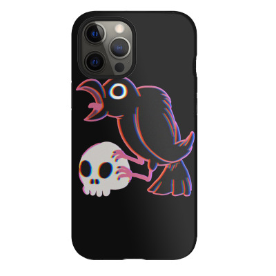 Crow Bird Cute Iphone 12 Pro Max Case Designed By Warning
