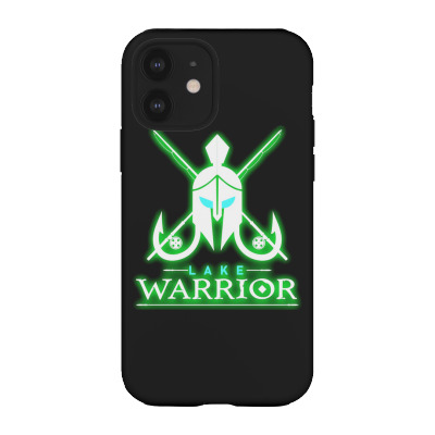 Fishing Lake Warrior Club Iphone 12 Case Designed By Warning