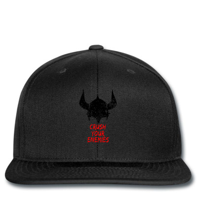 Barbarian Helm Printed Hat Designed By Warning