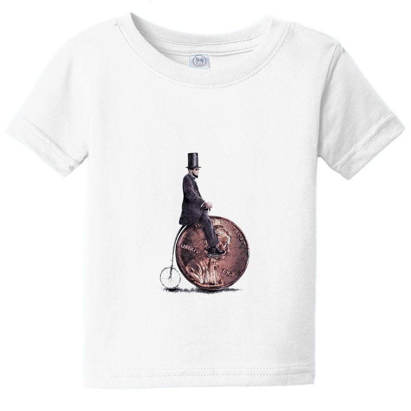 Penny Farthing Baby Tee | Artistshot