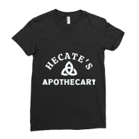 Triple Moon Goddess Hecate Tarot Card Wiccan Pagan Witch T Shirt Ladies Fitted T-shirt | Artistshot