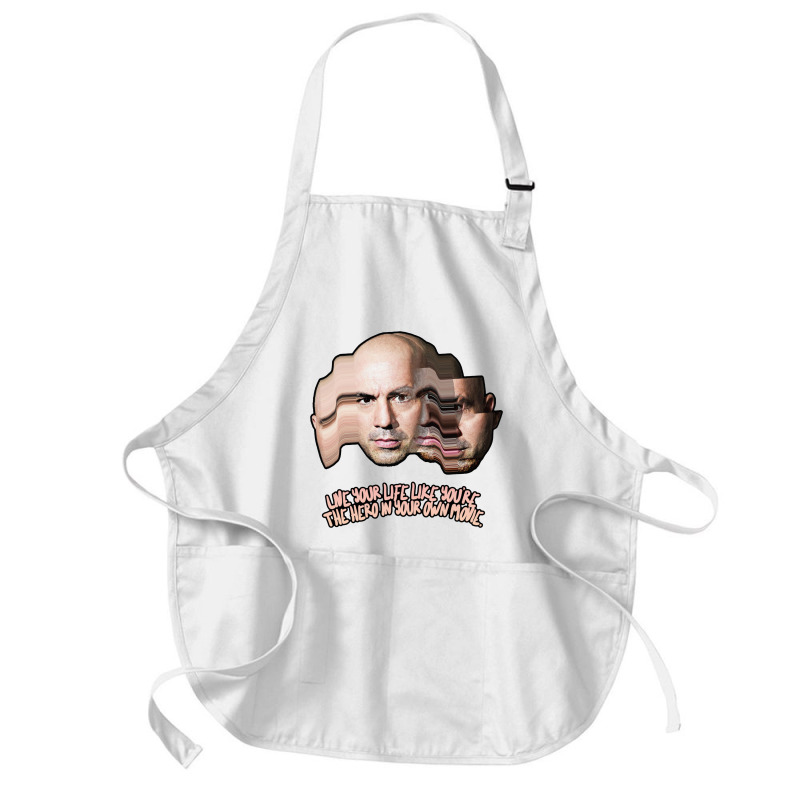 Live Your Life Like You’re The Hero In Your Own Movie Joe Rogan Medium-length Apron | Artistshot