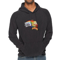 Living In A Perpetual State Of Fear & Panic Retro 80s Style Cartoon Vintage Hoodie | Artistshot