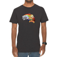 Living In A Perpetual State Of Fear & Panic Retro 80s Style Cartoon Vintage T-shirt | Artistshot