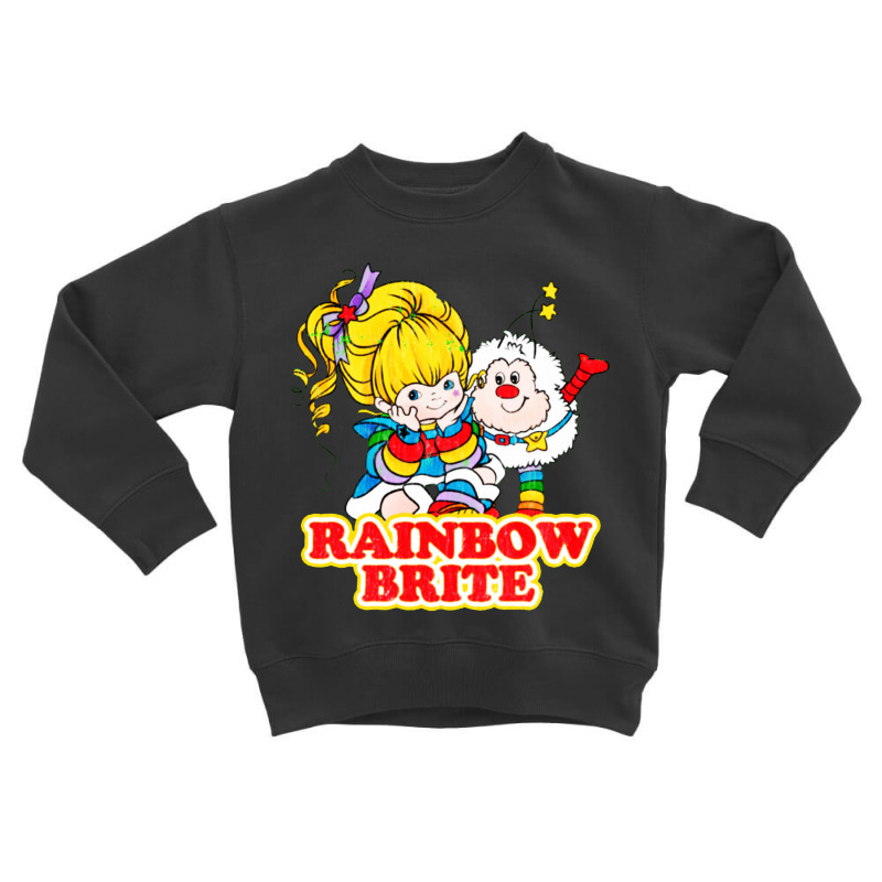 Vintage Rainbow Brite Toddler Sweatshirt by nbobatiga | Artistshot