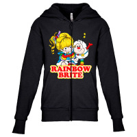 Vintage Rainbow Brite Youth Zipper Hoodie | Artistshot