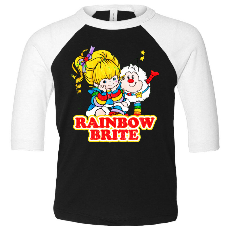 Vintage Rainbow Brite Toddler 3/4 Sleeve Tee by nbobatiga | Artistshot